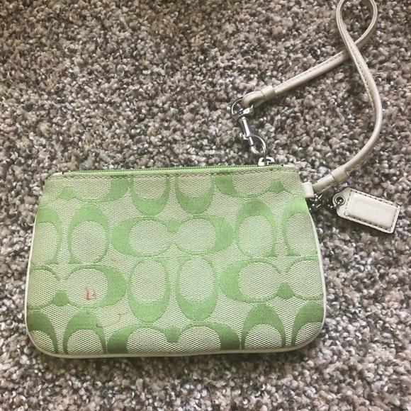 Coach Handbags - Couch Wristlet